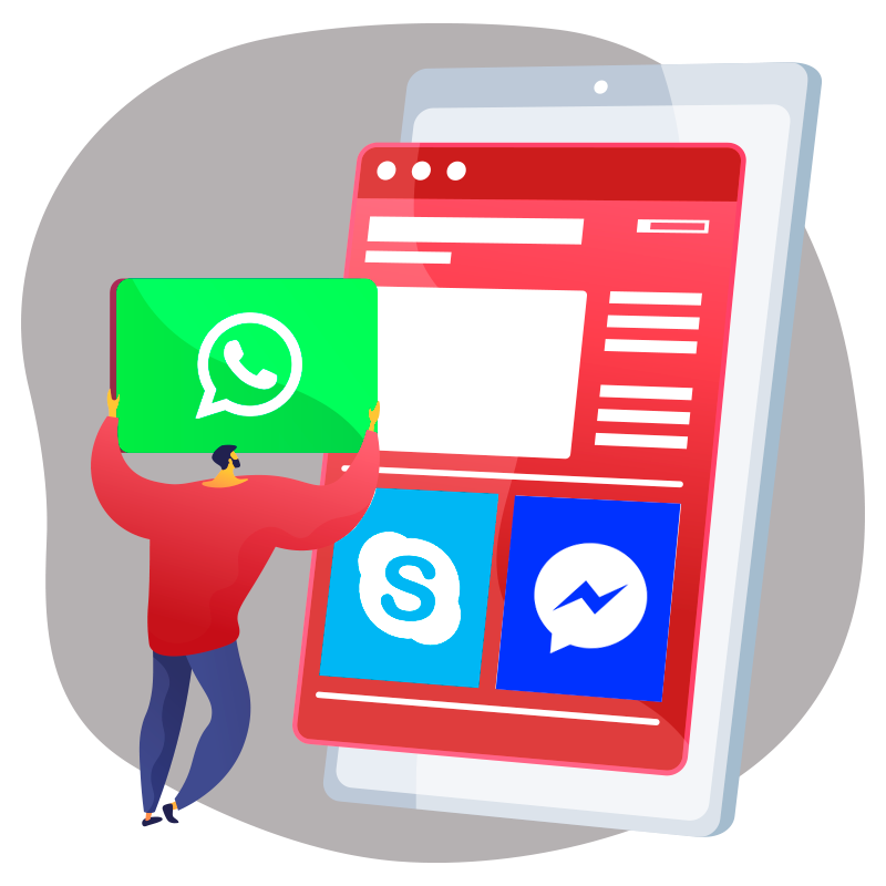 Atenda o seu cliente, utilizando multicanais.